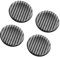 yishao 4 Pezzi Auto Coprimozzi Adesivo per VW Golf 5 6 7 8 GTE GTI GTD Clubsport Clubsport45 Variant Alltrack, Impermeabili Antipolvere Adesivo per Pneumatici Badge Trim,56mm