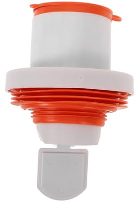 DIYEAH Bouchons De Évier Clapet Anti-Retour Noyau De Siphon De Sol pour Salle De Bain Couvercle De Siphon Plastique Prévention des Odeurs Installation Facile