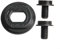 3Pcs Flanged Bolts And Nuts Kit, N621119 Circular Saw Outer Clamp Flange Washer And Blade Bolts For DC390 DCS391 DC310KL