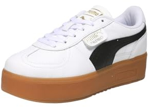 PUMA(プーマ) Women's Sneakers, White/Gum, 8 UK