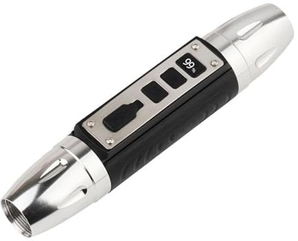 LINDNER S7199 - UV-Prüflampe langwellig, UV-Prüflampe mit 365 nm und 395 nm sowie weißem und warmem LED-Licht.