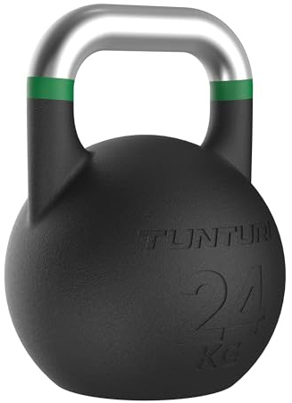 Tunturi Platinum Competition Kettlebell – 20 kg – Inkl. kostenloser Fitness-App