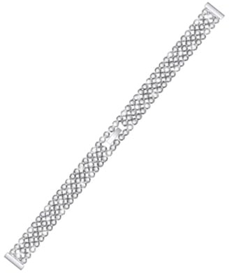 HEALEEP Cinturino Accessorio e Orologio in Inossidabile per, Cinturino di Ricambio Resistente Raffinato Smartwatch Donna