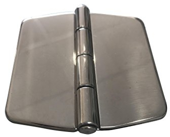 ARBO-INOX Scharnier mit Abdeckung Türband Edelstahlscharnier Edelstahl A4 oder Kunststoff (Typ 3)