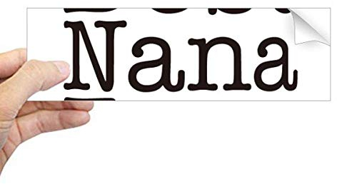 DIYthinker Best Ever English Letters Present Pattern Rechteck Bumper Sticker Notebook Window Decal
