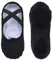 Ballet Shoes Ballet Dance Shoes Split Leather Sole Canvas Yoga Gymnastic Shoes for Girls Women Kids Children's Adults … (Black, 13)