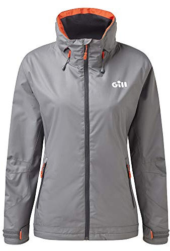 Gill Womens Navigator Inshore Sailing Jacket - Steel Grey IN86JW 8