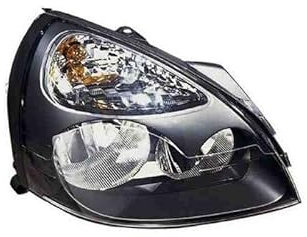 Repiauto - Phare avant droit noir H7/H1 Clio 2 phase 2 2001-2005