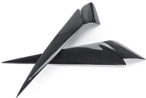 Augenlider Augenbrauen, Für BMW X1 E84 2009 2010 2011 2012 2013 2014 Scheinwerfer Augenbrauen Abdeckung Trim Aufkleber Kohlefaser Scheinwerfer Augenlider Scheinwerfer Augenbrauen