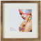 IDEAL TREND 3D Objektrahmen Holz Bilderrahmen quadratisch Wanddeko Collage Poster Fot Rahmen: Farbe: Gold-Antik | Format: 40x40