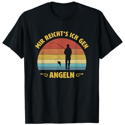 Mir reichts ich geh Angeln Fischer und Angel Spruch Design T-Shirt