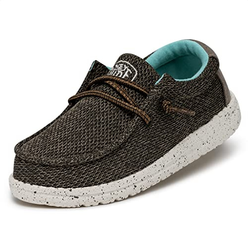 Hey Dude - Wally Sox Stitch Herren - Slip on Schuhe - Herren Loafers, Black White