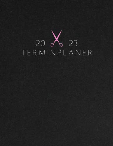 Terminplaner 2023: Friseur planer 3 Mitarbeiter 15 minuten takt - Tagesplaner Von 8.00 Uhr bis 20.00 Uhr