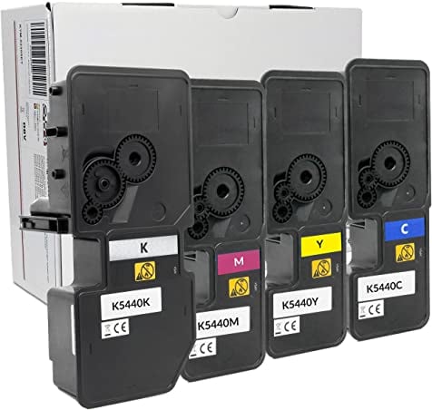OBV Kompatibel 4X Toner für Kyocera ECOSYS MA2100 / PA2100 MA2100cfx MA2100cwfx PA2100cwx PA2100cx - schwarz, Cyan, Magenta, gelb