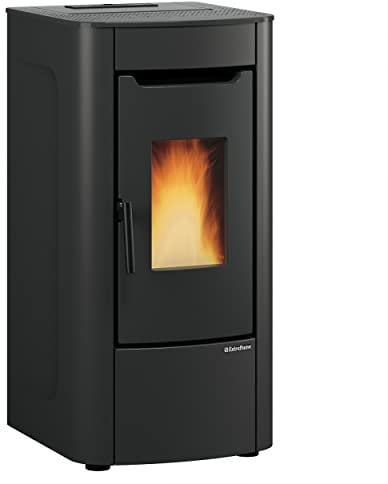 Nordica extraflame stufa a pellet 7kw nera sabrynoir