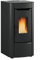 Nordica extraflame stufa a pellet 7kw nera sabrynoir