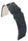 diloy Kevlar- und Leder-Uhrenarmband – Flach, sportlich, Innenfutter – Erhältlich in 18mm 20mm 22mm 24mm 416 Schwarz 20mm