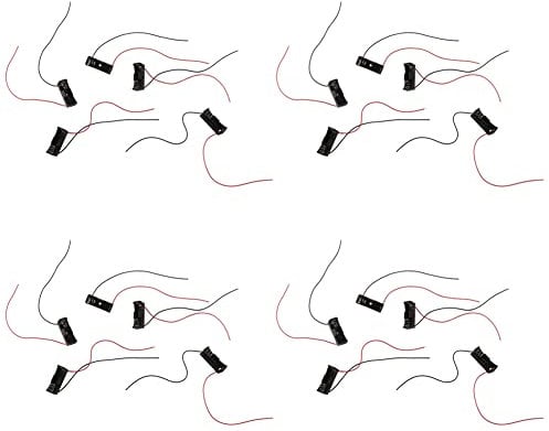 20 piezas 23 A/A23 (12 V), color negro