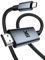 Gohanny 2M Câble USB C vers HDMI 2.1 8K@60Hz [Compatible avec 4K@120Hz 144Hz], Type C vers HDMI Câble à Haut Débit HDR HDCP 2.3 Thunderbolt 4/3 vers USB C HDMI Câble avec iPhone 15/MacBook/Air/iPad