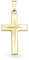 EDELIND Kreuzanhänger Gelbgold 585/14 Karat Echtgold Anhänger für Damen Taufkette Junge Goldkreuz für Damen, Herren, Kinder Kreuzanhänger mit Schmuck Geschenkbox