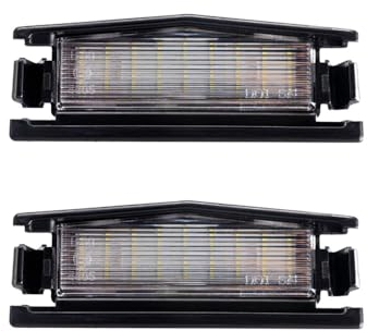 AUTO-STYLE Satz LED Nummerschildbeleuchtung kompatibel mit Mazda 2 HB (DJ/DL) 2014-2022 & MX-5 (ND) 2015-2022