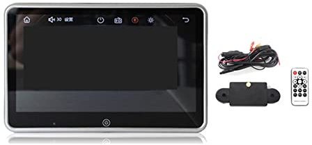 Lettore DVD portatile per lettori video per poggia Monitor for poggiatesta for auto ultrasottile da 10 pollici Lettore MP5 Link Schermo video FM HD 1080P con lettore multimediale USB / SD con schermo