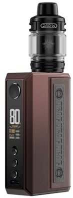 DRAG 5 | VOOPOO Drag 5 Mod Tank Kit Cigarrillo electrónico con tanque UFORCE-X (PNP-X) de 5,5 ml - Sin nicotina, Sin batería