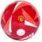 adidas Ball (maschinengenäht) MUFC CLB Home Mufred/Brired/Weiß für Damen und Herren, Größe 5