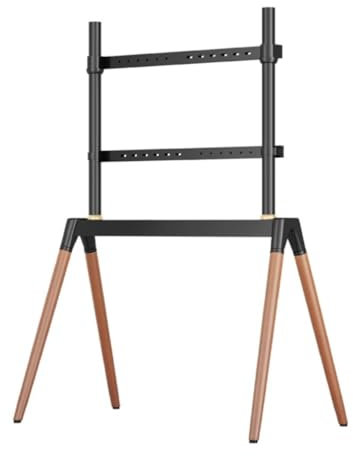 Trípode ajustable para TV de 43 a 86 pulgadas, soporte de exhibición de estudio con 4 patas, soporte de TV para TV, soporte de TV de color negro para televisión