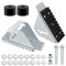 Ohulelks Schuh-Kit 26-2 Verlängerungsleiter-Teile, Verlängerungsleiterfüße, kompatibel mit Leitern der Serie D1200 D1300 D1700 D1800
