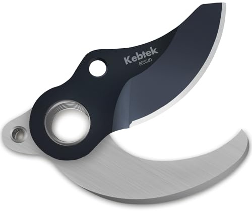 SK5 High Carbon Steel Ersatzklinge für Kebtek elektrische Baumschere kabellos, kompatibel mit B05540 Modell Baumschere, langlebig für effizientes Schneiden dicker Äste (Upper Blade+Lower Blade)