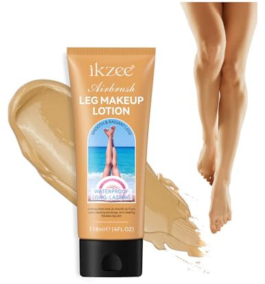Trucco Gambe Correttore, Crema Correttore Corpo Impeccabile Crema Gambe Impermeabile, Correct Cicatrici Tatuaggio Pelle Leg, Toni Pelle Sana (#2)