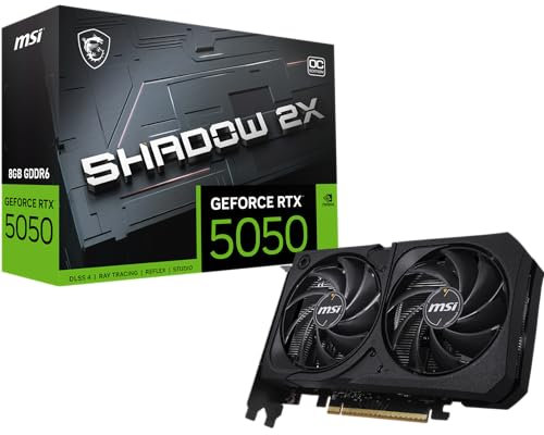 MSI GeForce RTX 5050 8G SHADOW 2X OC