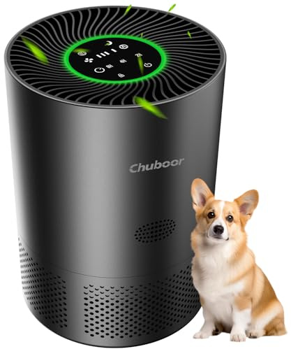 Air Purifier for Home CADR 305m³/h 5 Speed 3 Timer H13 HEPA Air Purifier
