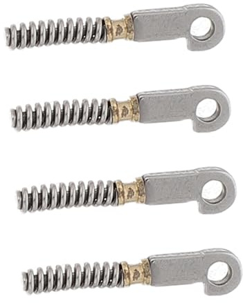 Tofficu 4 Pezzi Cerniera Molla per Occhiali con Foro Inclinato in Metallo Resistente per Riparazioni Precise e Durature