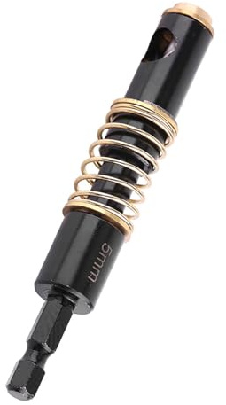 Ausla Hinge Drill Bit Brass and HSS 4241 Self Centering Hinge Opening Tool 5mm for Woodworking Cabinet Door Mounting Shelf Support Pin Installation (5mm)