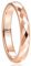 NUNCAD Herren Ring 4mm Schmuck Damen Ringe Wolfram Verlobungsring Rosegold Ringe Schmal Frauen Freundschaftsringe Größe 70 (22.3)