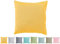 Premium Outdoor Kissen/Dekokissen Hochwertig – Wetterfest – Wasser- & Schmutzabweisend - 100% Polyester (47x47cm, Gelb)