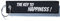 RENEGADE® Motorrad Schlüsselanhänger aus Stoff mit Schlüsselring Bestickt & Kratzfest (130 x 30 mm, schwarz). Ideal für dein Motorrad (THE KEY TO HAPPINESS)