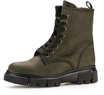 Gabor Damen Klassische Stiefeletten, Frauen Stiefeletten,Wechselfußbett,Lammfell,halbstiefel,kurzstiefel,stiefel,bosco (schwarz),37 EU / 4 UK