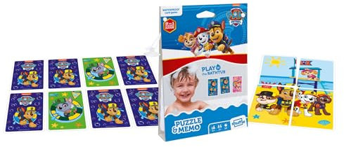 PAW Patrol 2in1 Puzzle und Bath Memo Kartenspiel