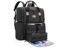 BAFASO Borsa per Cosmetici Zaino con 3 Tasche Interne Rimovibili, Trousse per Trucchi da Viaggio con Tasche Multiple, Nero