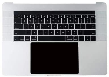 (2 Pcs) Ecomaholics Laptop Touchpad Trackpad Protector Cover for Acer Nitro 5 / Acer Nitro 7 Laptop,Black Matte Finish Anti-Scratch Waterproof Skin Film Decal