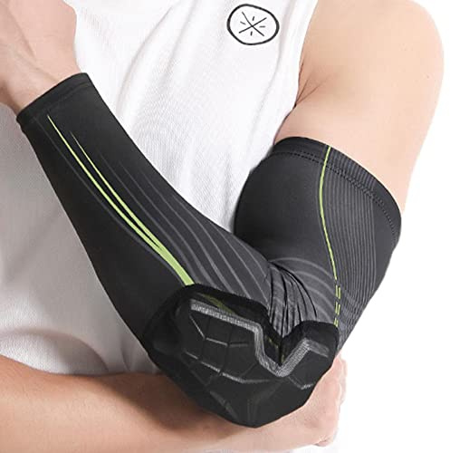 HuYan Manchons de compression pour volley-ball, football, baseball, cyclisme, protection contre les collisions