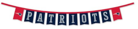 WinCraft New England Patriots Banner String Wimpel Flaggen