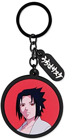 Naruto Shippuden - Porte-clés caoutchouc Sasuke