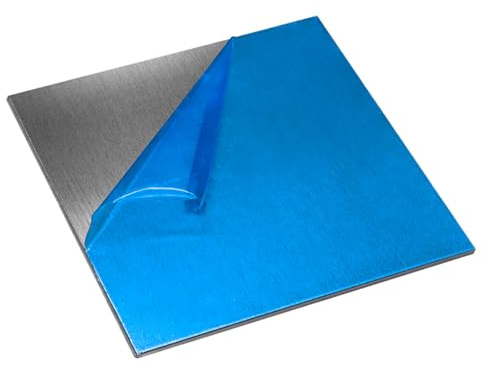 DryiC Chapa De Aluminio Placa De Aluminio Material De 1060 Adecuado para Fabricación Electrónica,200mm x 300mm,Thick:4mm