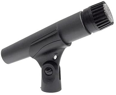 HotcoS Microfono professionale SM57 for amplificatore for chitarra, supporto, mixer for strumenti a batteria, audio (Color : M57A)