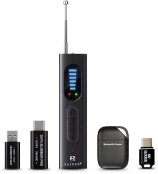 Hidden Camera Detector, Spy Camera, Wireless Microphone, GPS Tracker, Wireless Microphone, Wireless Home Alarm, Data Blocker, Data Blocker, GPS Tracker, Discreet Spy Voice Recorder