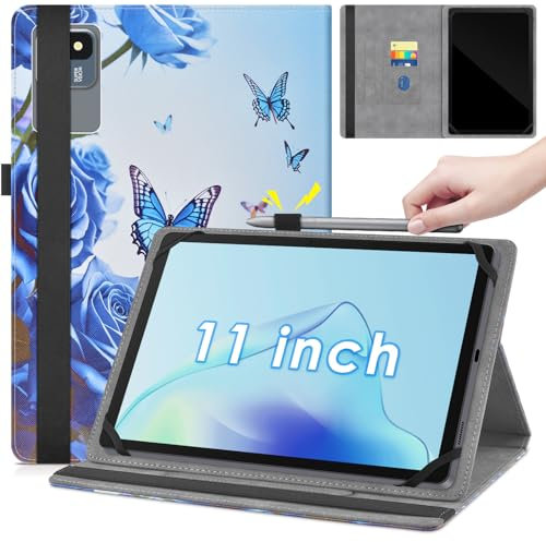 KATUMO Universal Hülle für 11 Zoll Tablet, Cover Case für Blackview Tab 16 Pro/Oangcc 2024 Tablet 11 Zoll/AGM PAD P2/ALLDOCUBE iPlay60/HiGrace 2K C9/OUKITEL OT8/DMOAO D11